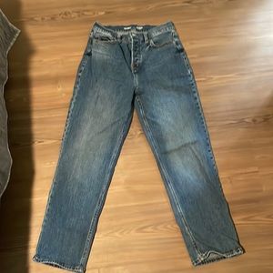 Old Navy Size 6 Extra High Rise Straight Jeans
